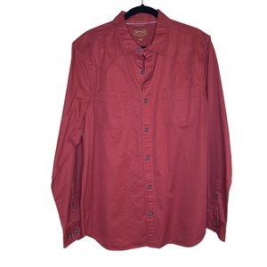 Stitch Fix Red Ale Long Sleeved Button Up